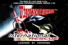 Thunderbirds - International Rescue (Europe) demo