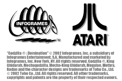 Godzilla - Domination! (USA) demo