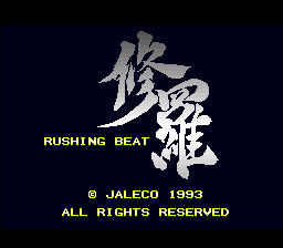 Rushing Beat Shura (Japan) demo