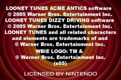 Looney Tunes Double Pack (Europe) demo