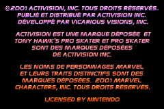 Tony Hawk's Pro Skater 2 (France) demo
