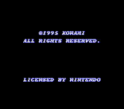 Castlevania - Dracula X (USA) demo