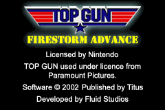 Top Gun - Firestorm Advance (USA, Europe) (En,Fr,De,Es,It) demo