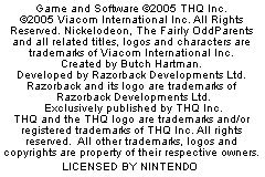 Fairly OddParents!, The - Clash with the Anti-World (USA) demo