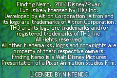 Finding Nemo - The Continuing Adventures (Europe) (Fr,De,Nl) demo