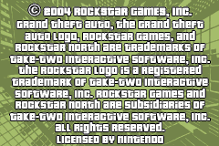 Grand Theft Auto Advance (USA) demo