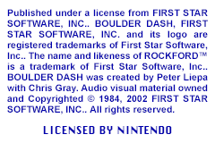 Boulder Dash EX (USA) demo