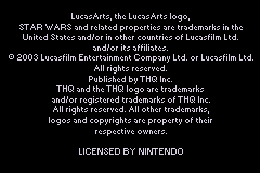 Star Wars - Flight of the Falcon (Europe) (En,Fr,De) demo