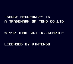 Space Megaforce (USA) demo