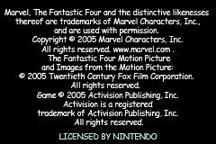 Fantastic 4 (Europe) demo