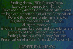 Finding Nemo - The Continuing Adventures (Europe) (Fr,De,Nl) demo