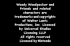 Woody Woodpecker in Crazy Castle 5 (USA) demo