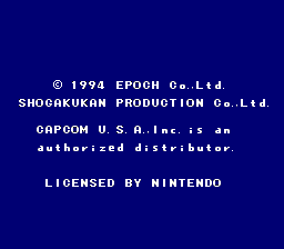 Capcom's Soccer Shootout (USA) demo