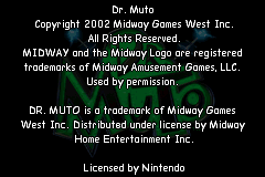 Dr. Muto (Europe) (En,Fr,De,Es,It) demo