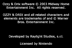 Ozzy & Drix (USA) demo