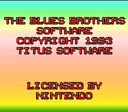 Blues Brothers, The (Europe) demo