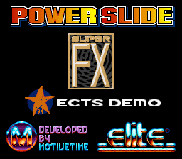 Power Slide (Europe) (Proto) (1994-04-12) demo