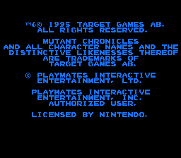 Doom Troopers - Mutant Chronicles (USA) demo