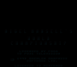 Nigel Mansell's World Championship Racing (Europe) demo