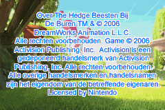 Over the Hedge - Beesten bij de Buren (Netherlands) demo