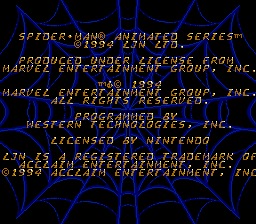 Spider-Man (Europe) demo