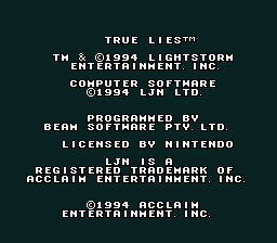 True Lies (Europe) demo