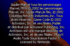 Spider-Man (France) demo