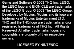 Bionicle (USA) demo