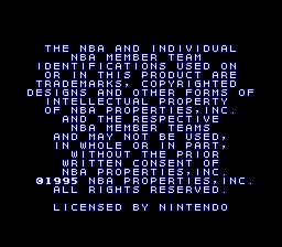 NBA Give 'n Go (Europe) demo