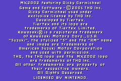MX 2002 Featuring Ricky Carmichael (USA, Europe) demo