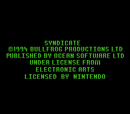 Syndicate (Europe) (En,Fr,De) (Beta) demo