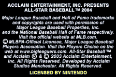 All-Star Baseball 2004 Featuring Derek Jeter (USA) demo