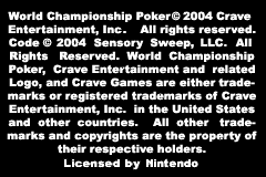 World Championship Poker (USA) demo