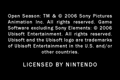 Open Season (USA) (En,Fr,Es) demo