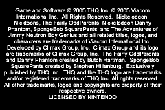 SpongeBob SquarePants and Friends Unite! (Europe) (En,Fr,De,Es,It) demo