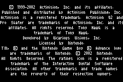 Tony Hawk's Pro Skater 4 (USA, Europe) demo