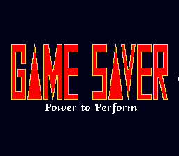 Game Saver (Europe) (v1.7) (Unl) demo