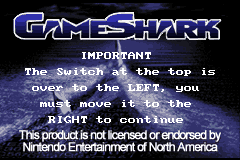 GameShark GBA (USA) (Alt 1) (Unl) demo
