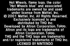 Hot Wheels - Burnin' Rubber (USA) demo