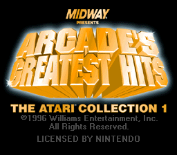 Arcade's Greatest Hits - The Atari Collection 1 (USA) (Beta) (1997-04-11) demo
