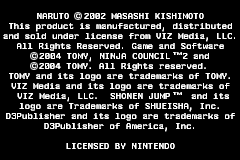 Naruto - Ninja Council 2 (USA) demo