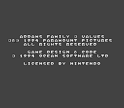 Addams Family Values (USA) (En,Fr,De) demo