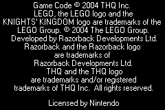 Knights' Kingdom (USA) demo