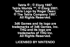 Tetris Worlds (Japan) demo