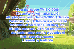 Over the Hedge (Europe) demo