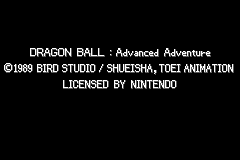 Dragon Ball - Advanced Adventure (Europe) (En,Fr,De,Es,It) demo