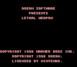 Lethal Weapon (Europe) demo
