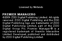 Premier Manager 2004-2005 (Europe) (En,Fr,De,It) demo