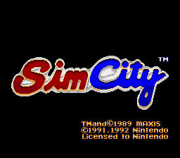 SimCity (Germany) demo