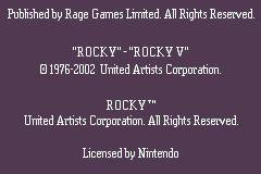 Rocky (Europe) (En,Fr,De,Es,It) demo